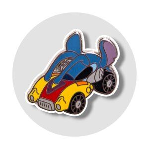 Lilo and Stitch Disney Pin: Stitch Racer Car